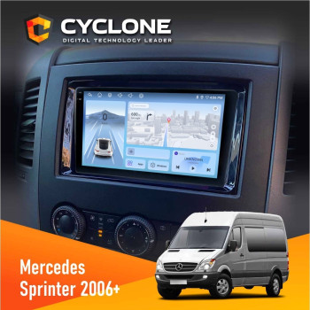 Штатна магнітола Mercedes-Benz Sprinter (W906) 2006+ Cyclone C9-012 4x64 DSP 4G