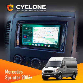 Штатная магнитола Mercedes-Benz Sprinter (W906) 2006 Cyclone C9-013 4x64 DSP 4G