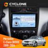 Штатная магнитола Mercedes-Benz C-Class (W203) 2000-2004 AMP Cyclone C9-012 4x64 DSP 4G