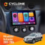 Штатная магнитола Mitsubishi Outlander 2002-2008 Cyclone C9CPL 2x32