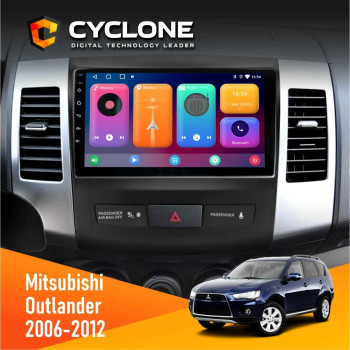 Штатная магнитола Mitsubishi Outlander XL 2006-2012 AMP Cyclone C9CPL 2x32