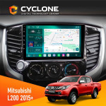 Штатная магнитола Mitsubishi L200 2015 Cyclone C9-013 4x64 DSP 4G