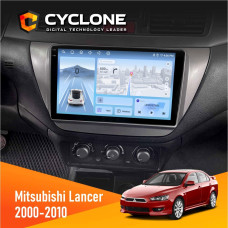 Штатная магнитола Mitsubishi Lancer 9 2000-2010 Cyclone C9009 4x64, DSP, 4G, 2k