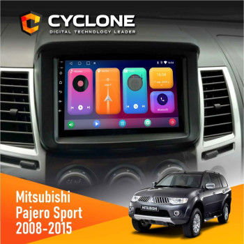  Штатна магнітола Mitsubishi Pajero Sport 2008-2015 Cyclone C9CPL 2x32