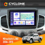 Штатная магнитола Mitsubishi L200 2006-2015 Cyclone C9008 4x64, DSP