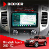 Штатная магнитола Mitsubishi Pajero 2007-2021 AMP Rockford Decker D9004 6x128, DSP 360, 2k