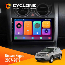  Штатна магнітола Nissan Rogue 2007-2015 Cyclone C9CPL 2x32