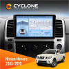 Штатная магнитола Nissan Navara (D40) 2005-2010 Cyclone C9-012 4x64 DSP 4G