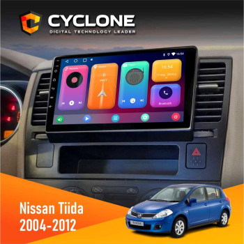 Штатная магнитола Nissan Tiida 2004-2012 Cyclone C9CPL 2x32