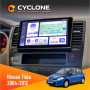 Штатная магнитола Nissan Tiida 2004-2012 Cyclone C9009 4x64, DSP, 4G, 2k