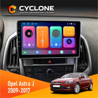  Штатна магнітола Opel Astra j 2009-2017 Cyclone C9CPL 2x32
