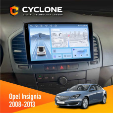 Штатная магнитола Opel Insignia 2008-2013 Cyclone C9009 4x64, DSP, 4G, 2k