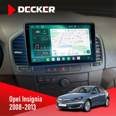 Штатная магнитола Opel Insignia 2008-2013 Decker D9004 6x128, DSP 360, 2k