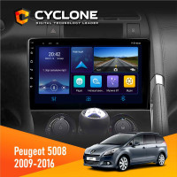  Штатна магнітола Peugeot (5008) 2009-2016 Cyclone C9006 4x64, DSP, DVR