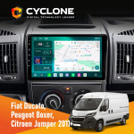 Штатная магнитола Peugeot Boxer 2011 Cyclone C9-013 4x64 DSP 4G