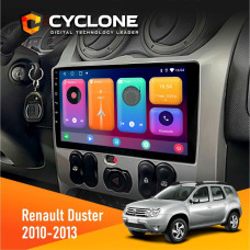 Штатна магнітола Renault Duster 2010-2013 Cyclone C9CPL 2x32