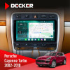 Штатная магнитола Porsche Cayenne Turbo 2002-2010 Decker D9004 6x128, DSP 360, 2k