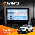 Штатная магнитола Renault Duster 2010-2015 Cyclone C9-012 4x64 DSP 4G