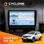 Штатная магнитола Renault Duster 2010-2015 Cyclone C9009 4x64, DSP, 4G, 2k