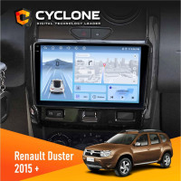 Штатна магнітола Renault Duster 2015+ Cyclone C9-012 4x64 DSP 4G