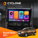 Штатная магнитола Renault Duster 2015+ Cyclone C9CPL 2x32