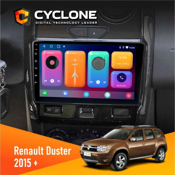 Штатная магнитола Renault Duster 2015+ Cyclone C9CPL 2x32