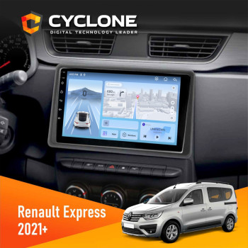 Штатна магнітола Renault Express 2021+ Cyclone C9-012 4x64 DSP 4G