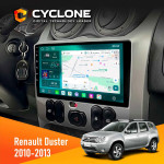 Штатная магнитола Renault Duster 2010-2013 Cyclone C9-013 4x64 DSP 4G