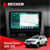 Штатная магнитола Renault Duster 2010-2015 Decker D9004 6x128, DSP 360, 2k