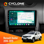 Штатная магнитола Renault Duster 2010-2015 Cyclone C9-013 4x64 DSP 4G