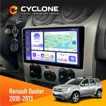 Штатная магнитола Renault Duster 2010-2013 Cyclone C9-011 4x64, DSP