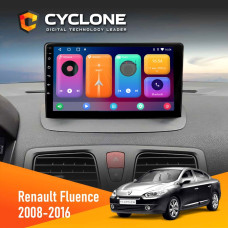 Штатная магнитола Renault Fluence 2009-2017 CAN Cyclone C9CPL 2x32