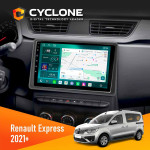 Штатна магнітола Renault Express 2021 Cyclone C9-013 4x64 DSP 4G