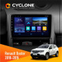 Штатна магнітола Renault Duster 2010-2015 Cyclone C9006 4x64, DSP, DVR