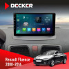 Штатная магнитола Renault Fluence 2009-2017 Decker D9004 6x128, DSP 360, 2k