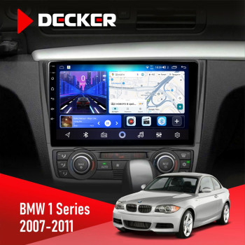 Штатна магнітола BMW 1 Series 2007-2011 Climate Decker D9-006 4x64, 4G