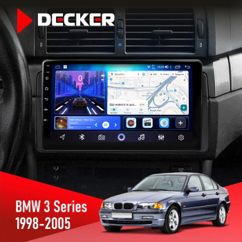 Штатна магнітола BMW 3 Series (E46) 1998-2005 Decker D9-006 4x64, 4G