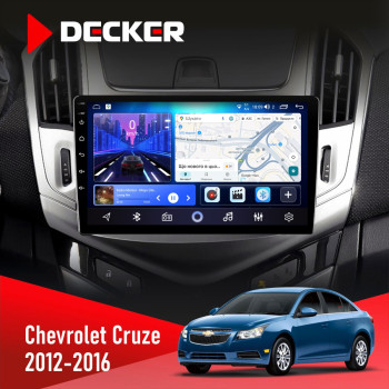 Штатна магнітола Chevrolet Cruze 2012-2016 Decker D9-006 4x64, 4G