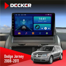 Штатная магнитола Dodge Journey 2008-2011 Decker D9001 4x64, DSP