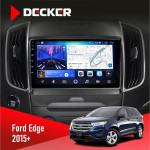 Штатная магнитола Ford Edge 2015+ Decker D9-006 4x64, 4G