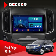 Штатная магнитола Ford Edge 2015+ Decker D9001 4x64, DSP