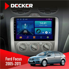 Штатная магнитола Ford Focus 2 2005-2011 Decker D9001 4x64, DSP