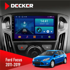 Штатная магнитола Ford Focus 2011-2019 Decker D9001 4x64, DSP