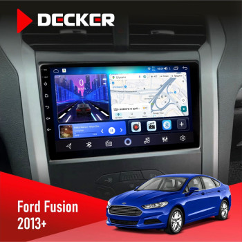 Штатна магнітола Ford Fusion 2013+ Decker D9-006 4x64, 4G