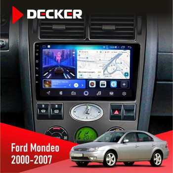 Штатна магнітола Ford Mondeo 2000-2007 Decker D9-006 4x64, 4G
