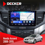 Штатная магнитола Honda Accord 8 2008-2015 Decker D9-006 4x64, 4G