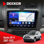 Штатная магнитола Honda CR-V 2007-2012 Decker D9-006 4x64, 4G