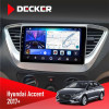 Штатная магнитола Hyundai Accent 2017+ Decker D9-006 4x64, 4G