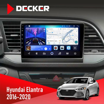 Штатна магнітола Hyundai Elantra 2016-2020 CAN Decker D9-006 4x64, 4G