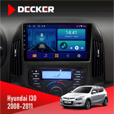 Штатная магнитола Hyundai i30 (FD) 2008-2011 Climate Decker D9001 4x64, DSP